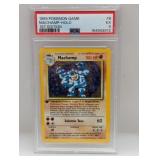 1999 Pokemon 1st Edition Machamp Holo #8 PSA 5
