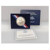2009 90% Silv UNC Louis Braille $1 Dollar