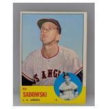 1963 Topps #527 - Ed Sadowski 'Angels'Hi # Serie