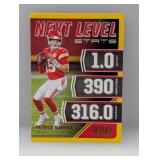 2021 Score Patrick Mahomes Gold Next Level Stats