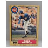 1987 Topps Traded Greg Maddux RC #70T