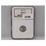 NGC 1946-S MS66 FT 90% Silv Roos Dime