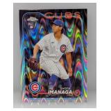 2024 Topps Chrome Wave Shota Imanaga Rookie #121