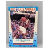 1989 Fleer ï¿½89 All-Stars Sticker Michael Jordan #3