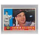 Topps 1960 Harmon Killibrew #210 HOF Crease/Stains