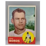 1963 Topps #532 - Steve Boros 'Cubs'Hi # Series
