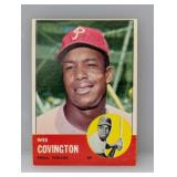 1963 Topps #529 Wes Covington PhilliesHi # Series