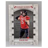 2017ï¿½Paniniï¿½Patrickï¿½Mahomesï¿½Rookieï¿½Knightï¿½School