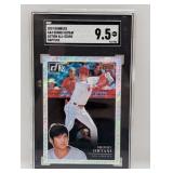 2019 Donruss Shohei Ohtani Action Rapture SGC 9.5