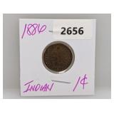 1886 Indian Head Penny
