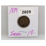 1889 Indian Head Penny