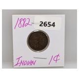 1882 Indian Head Penny