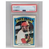 1972 Topps Lou Brock #200 PSA 5