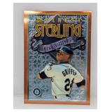 1996 Topps Finest Sterling Ken Griffey Jr #24