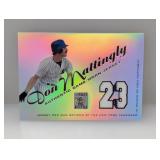 2001 Topps Tribute Don Mattingly Relic RJDM