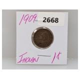 1909 Indian Head Penny