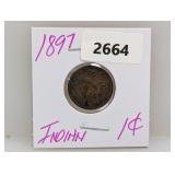 1897 Indian Head Penny