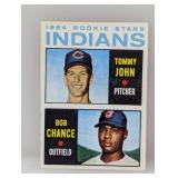 1964 Topps #146 Tommy John Rookie Indians Surface