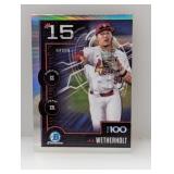 2025 Bowman Chrome Top 100 JJ Wetherholt #15