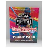 2026 Leaf Metal Vivid Baseball 1/1 Proof Pack