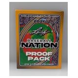 2026 Leaf Baseball Nation 1/1 Proof Pack