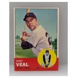 1963 Topps Coot Veal Hi # Series Surface/Stain