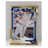 2026 Donruss George Brett #91Gold Foil Die-Cut /25