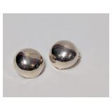 .925 Sterling Silver Clip On Earrings