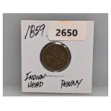 1859 Indian Head Penny