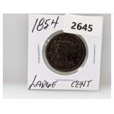 1854 Large One Cent