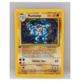 Pokemon 1999 1st Edition Machamp Holo 8