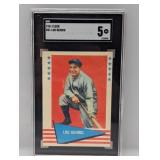 1961 Fleer Lou Gehrig #31 SGC 5