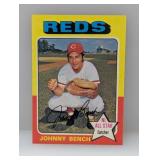 1975 Topps #260 Johnny Bench HOF Reds