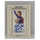 2013 Scott Hamilton Topps A&G Framed Mini Auto