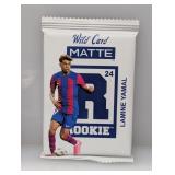 2024 Wild Card Matte Lamine Yamal Soccer Pack