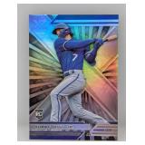 2022 Chronicles XR Bobby Witt Jr #14 RC Foil