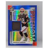 2025 Sanders Phenoms Blue Hyper Prizm Jersey RC