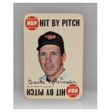 1968 Topps Game Card Brooks Robinson HOF 9 Surface