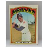 1972 Topps Hank Aaron #299 Creases/Corners