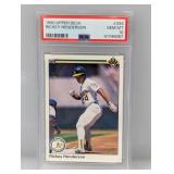 1990 Upper Deck Rickey Henderson 334 PSA 10