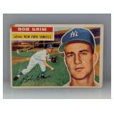 1956 Topps Bob Grim #52 Stains/Crease