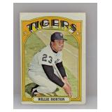 1972 Topps Willie Horton VERY TUFF HN 750 S/I