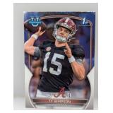2022 Bowman University Foil Ty Simpson 1st #80