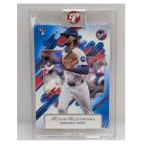 2025 Topps Pristine Kevin Alcantara RC/75 Blue Ref