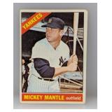 1966 Topps Mickey Mantle #50 Surface/Crease