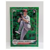 2025 Topps Green Foil All-Star McGreevy RC /99