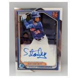 2024 Bowman Chrome 1st Auto Stanley Consuegra