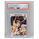 1990 Michael Jordan North Carolina PSA 6