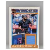 2026 Topps Vladimir Guerrero All Star Relic Blue