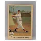 1959 Fleer Ted Williams #13 Corners/Stains